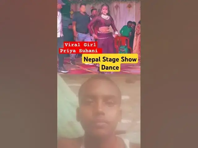 Video thumbnail for Viral Girl👩‍❤️‍💋‍👩Priya Suhani😎Nepal Stage Show Dance💃 Plz Like And Subscribe My Channel#shortvideo