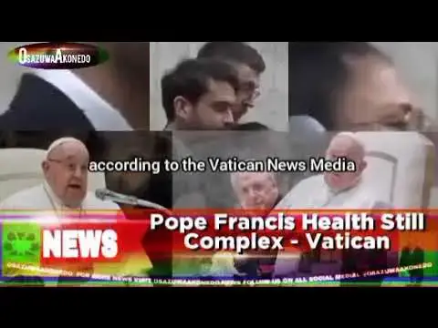 Video thumbnail for Pope Francis Health Still Complex - Vatican