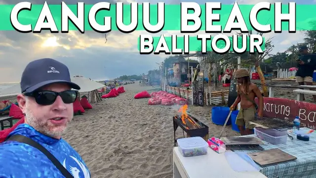 'Video thumbnail for Canggu Beach Bali Tour Vlog 2025'