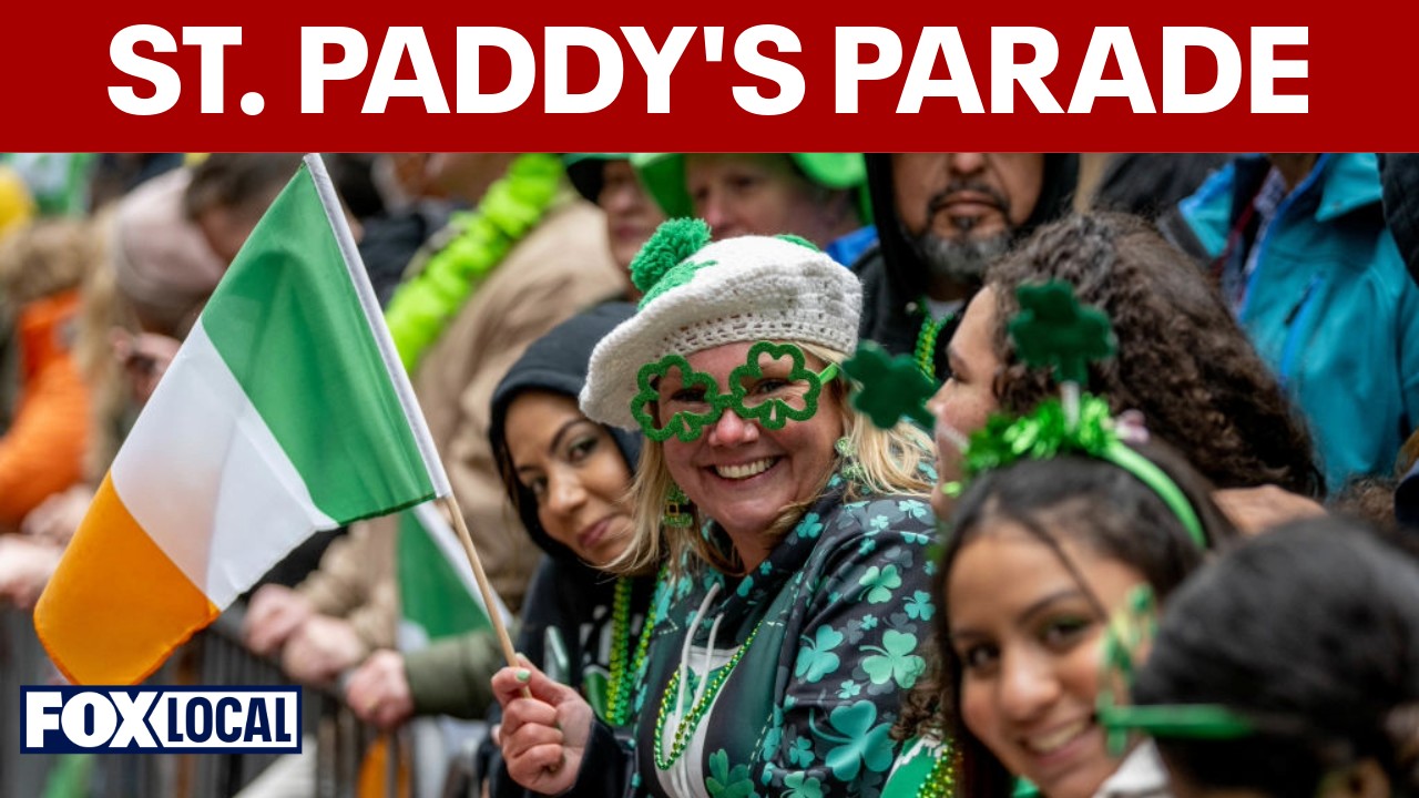 Video thumbnail for NYC celebrates its 265th Saint Patrick's Day Parade