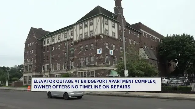 Video thumbnail for Bridgeport apartment elevator broken for weeks, property manager offers no timeline for repairs