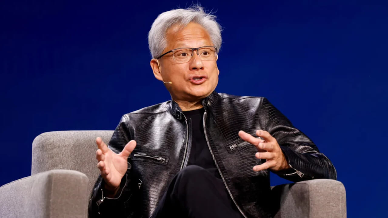 Video thumbnail for Nvidia CEO: Let employees experiment with AI before demanding ROI