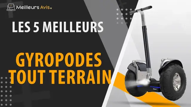 Video thumbnail for ⭐️ MEILLEUR GYROPODE TOUT TERRAIN - Avis & Guide d'achat (Comparatif 2022)