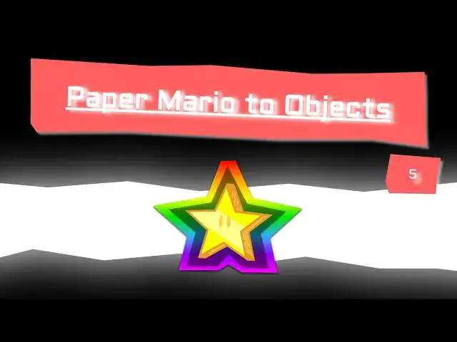 'Video thumbnail for Paper Mario to Objects - 5'