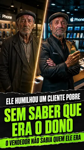 Video thumbnail for Ele Foi Humilhado na Loja... Até Descobrirem Quem Ele Realmente Era