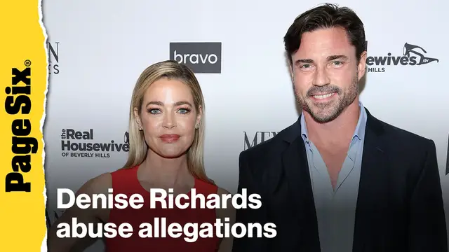 Video thumbnail for Denise Richards alleges estranged husband Aaron Phypers tried to kill her in shocking abuse claims