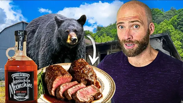 'Video thumbnail for Appalachia's Most Dangerous Food Tour! Eating Bear Meat!'