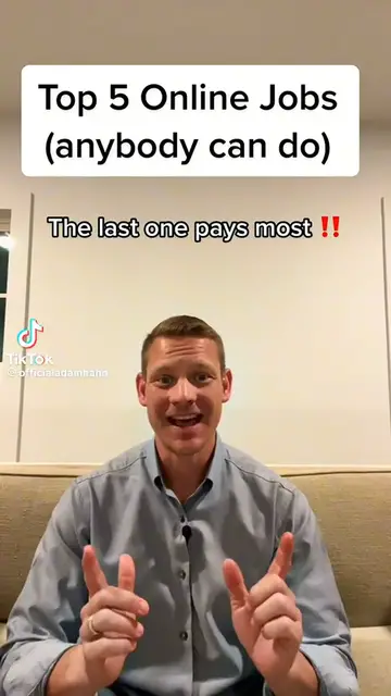 'Video thumbnail for Top 5 online jobs that highly pay | work from home'