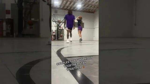 'Video thumbnail for Couples That Workout Together: Basketball Skills & Fitness'