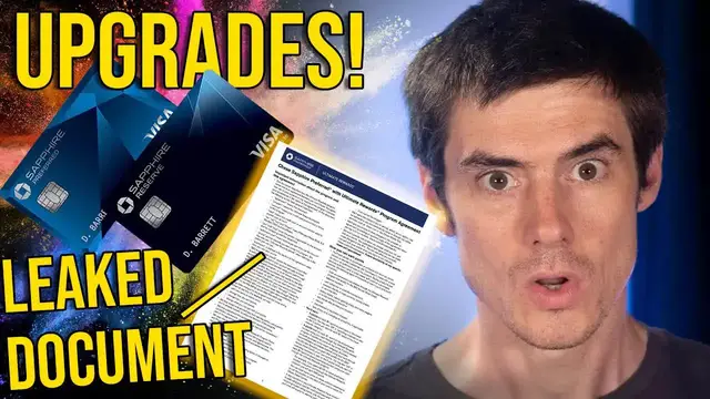 Video thumbnail for ben hedges: chase sapphire card upgrades: leaked benefits & travel rewards!