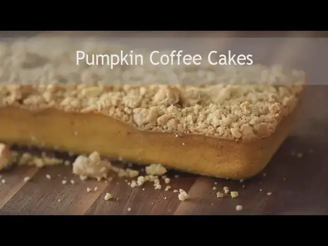 Video thumbnail for Pumpkin Coffee Cakes | Byron Talbott