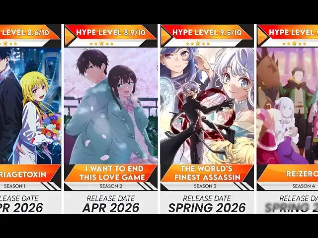 Video thumbnail for 35 Best Spring 2026 Anime You Need To Know | Anime Bytes