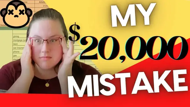 'Video thumbnail for budget girl: fixing a $20k accounting mistake! november budget & net worth update'