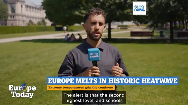 Video thumbnail for 'Measures needed to face extreme heat or it will kill us,' Copernicus director says