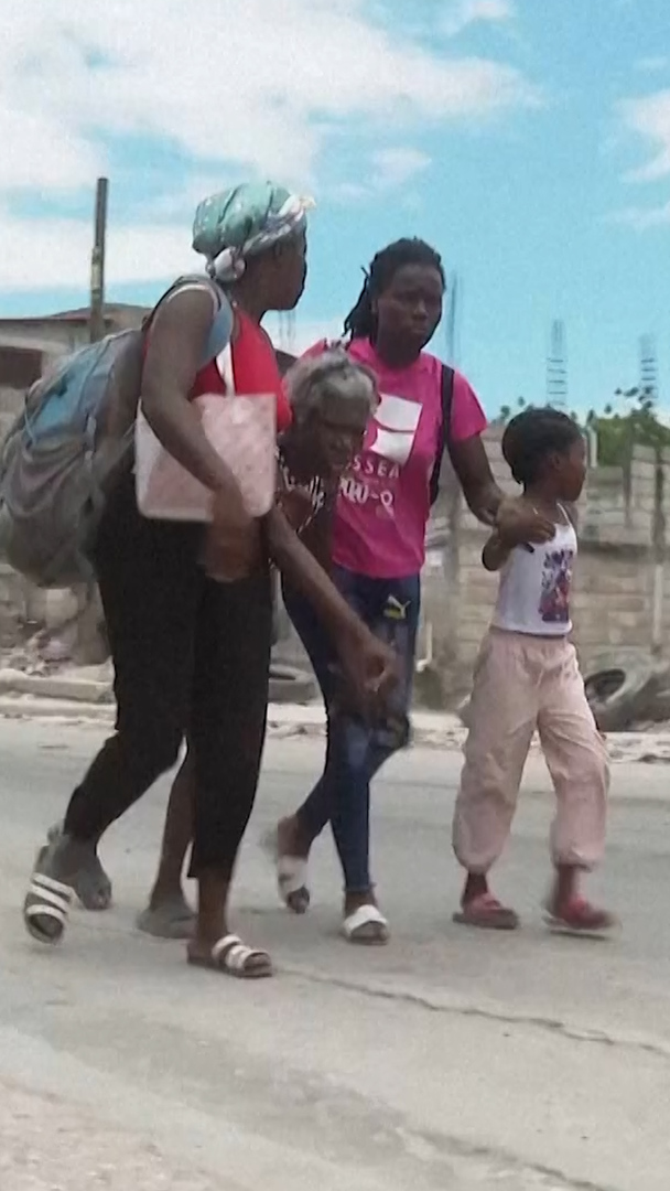 Video thumbnail for Hundreds more displaced as gang violence escalates in Haiti's capital