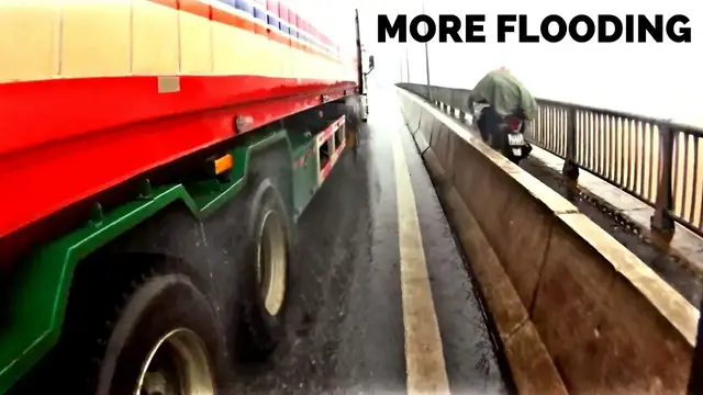 Video thumbnail for MOTORBIKING IN A FLOOD, VIETNAM