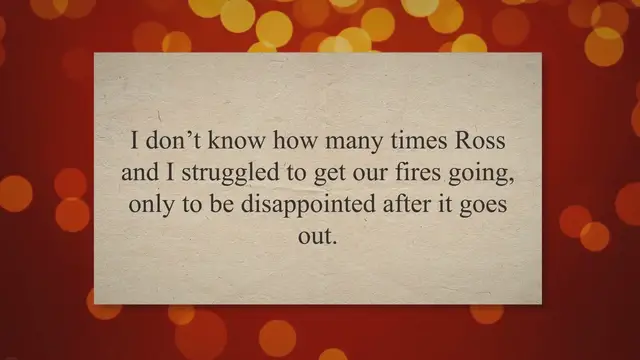 'Video thumbnail for The best kindling for fire building: What works like a charm'