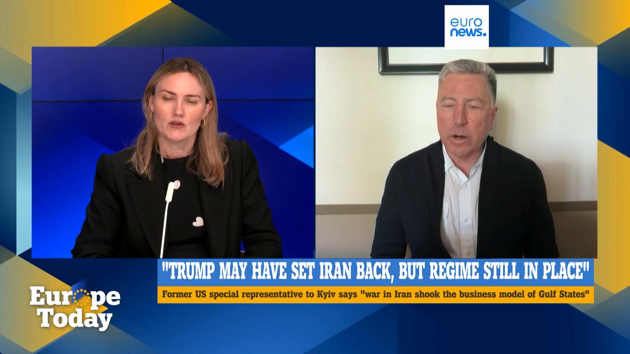 Video thumbnail for Iran could strangle Strait in future crisis, ex-Trump envoy warns