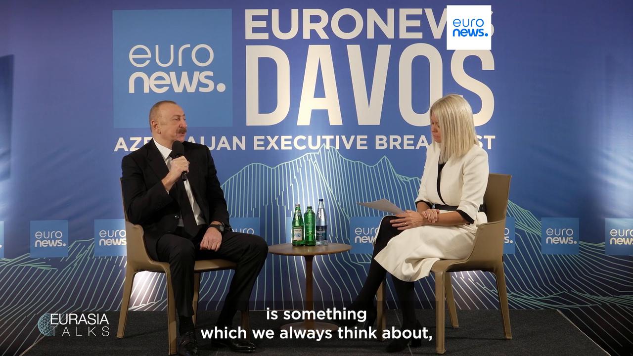 Video thumbnail for President Ilham Aliyev outlines strategy on global order, peace and energy security