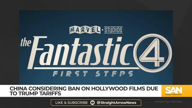 Video thumbnail for China may consider Hollywood film ban in response to tariffs