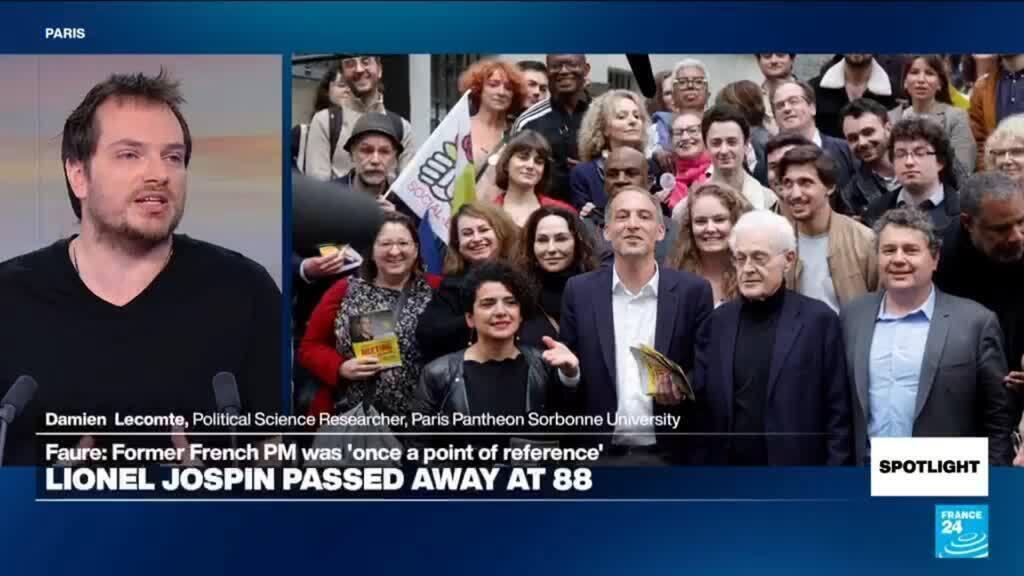 Video thumbnail for Lionel Jospin: 'Highly-respected moral and intellectual figure among left wing'