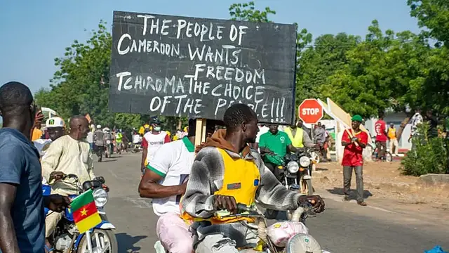 Video thumbnail for Cameroon post-election unrest: Protesters jailed, others freed