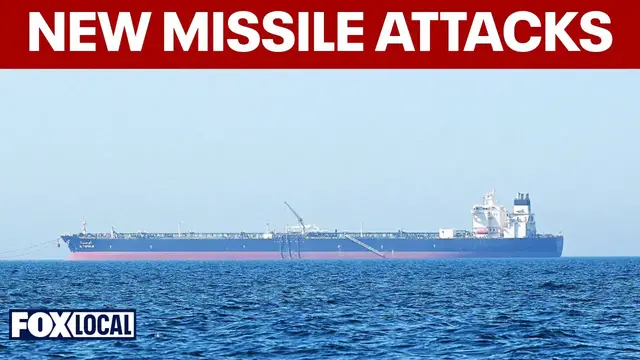 Video thumbnail for Iran launches new missile attacks on Kuwait and Bahrain as ceasefire wavers