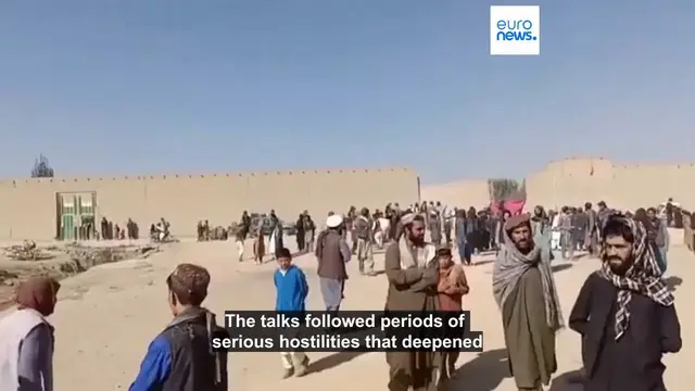 'Video thumbnail for Afghanistan and Pakistan agree to immediate ceasefire, Qatar's Foreign Ministry says'
