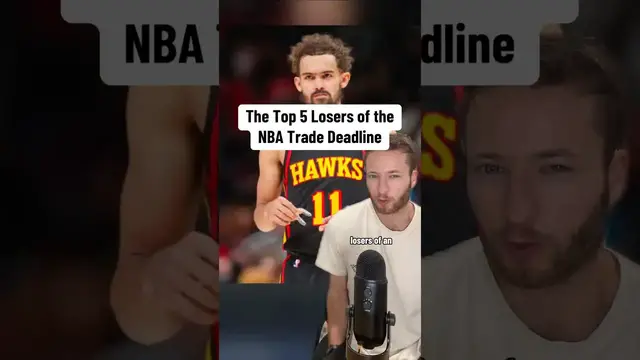 Video thumbnail for The NBA Trade Deadline’s Biggest LOSERS