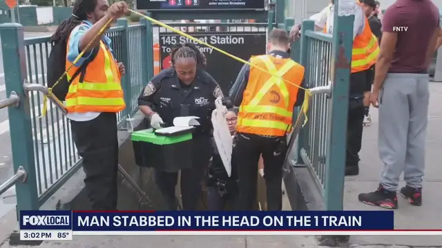 Video thumbnail for NY News Update: Subway stabbing, severe rainfall in NYC