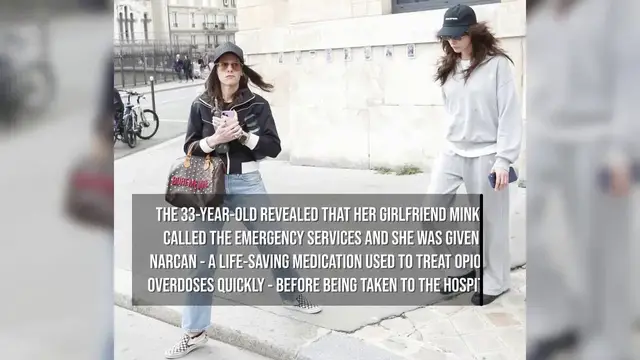 Video thumbnail for Cara Delevingne reveals she suffered near-fatal overdose while trying to get sober.