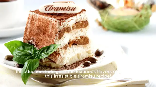Video thumbnail for Tiramisu Recipe