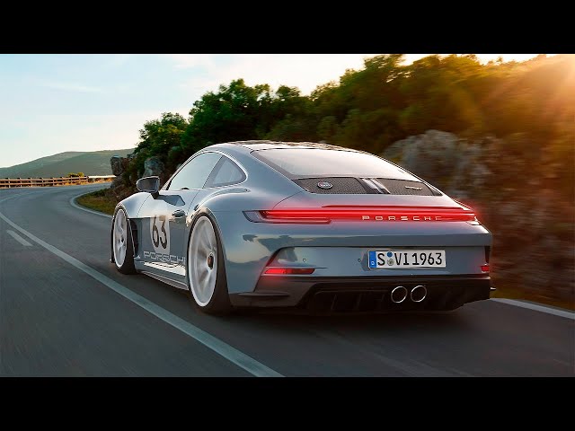 Video thumbnail for PORSCHE 911 S/T 2024 CELEBRA 60 ANOS DO ESPORTIVO COM MOTOR DE 525 CV.