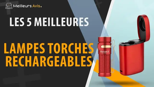 Video thumbnail for ⭐️ MEILLEURE LAMPE TORCHE RECHARGEABLE - Comparatif 2023