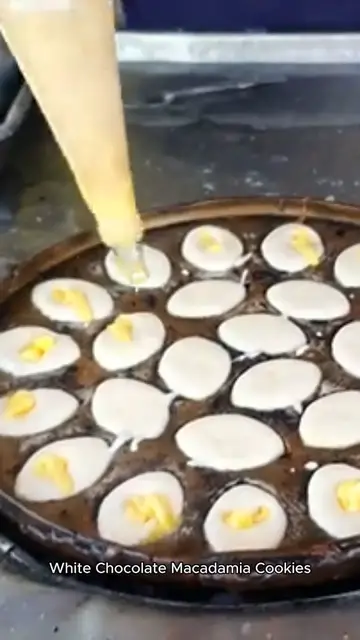 Video thumbnail for white chocolate macadia cookies recipe