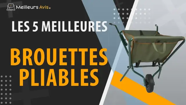 Video thumbnail for ⭐️ MEILLEURE BROUETTE PLIABLE - Avis & Guide d'achat (Comparatif 2023)
