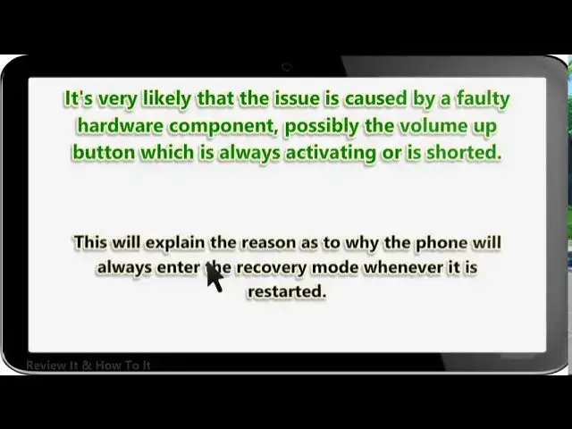 Video thumbnail for How To Fix LG G7 ThinQ Boots To Recovery Mode