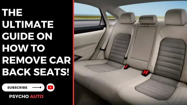 Video thumbnail for The Ultimate Guide on How to Remove Car Back Seats!