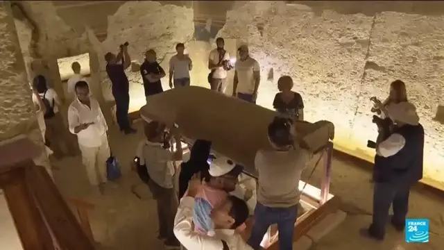 'Video thumbnail for Egypt opens Amenhotep III's tomb to public, after over 20 years of renovation'