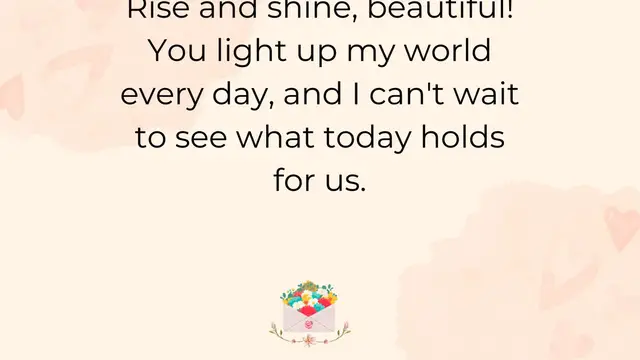 'Video thumbnail for Good Morning Love Messages | Romantic Morning Texts to Brighten Your Day'
