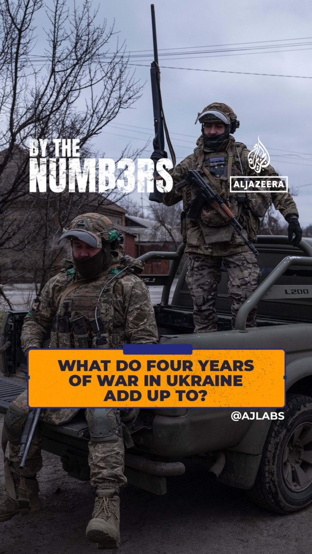 Video thumbnail for What do four years of war in Ukraine add up to?