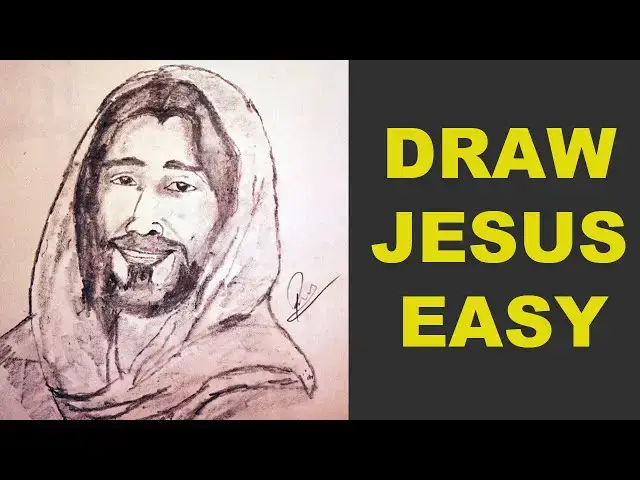 Video thumbnail for How To Draw Jesus Christ