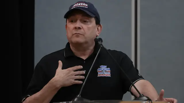Video thumbnail for As Troy Jackson nears Democratic Senate nomination, old questions about his temper return