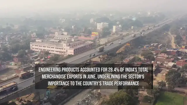 Video thumbnail for India's Engineering Exports Jump 21% as Shipments to China Surge.