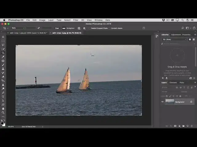 Video thumbnail for How to crop and straighten a photo to improve composition in photoshop 2022