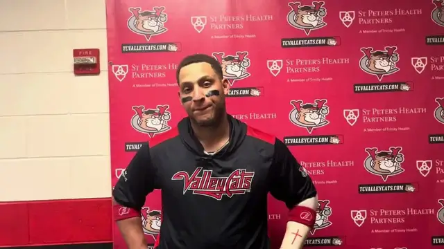 'Video thumbnail for stream punk sports: valleycats chris burgess on the win, home run, and umpire disagreement'