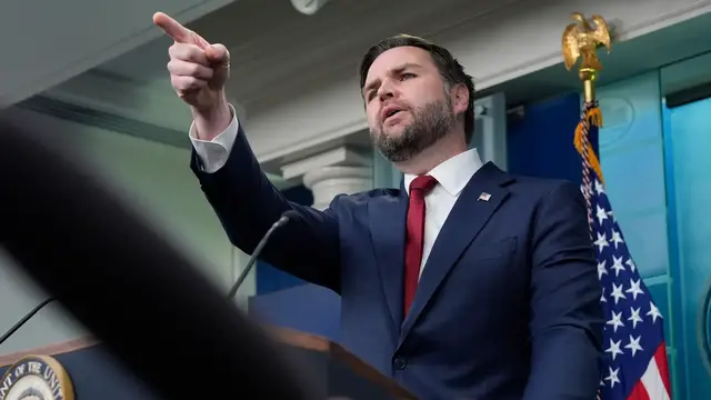 Video thumbnail for Vance defends ICE agent, calls media coverage ‘absolute disgrace’