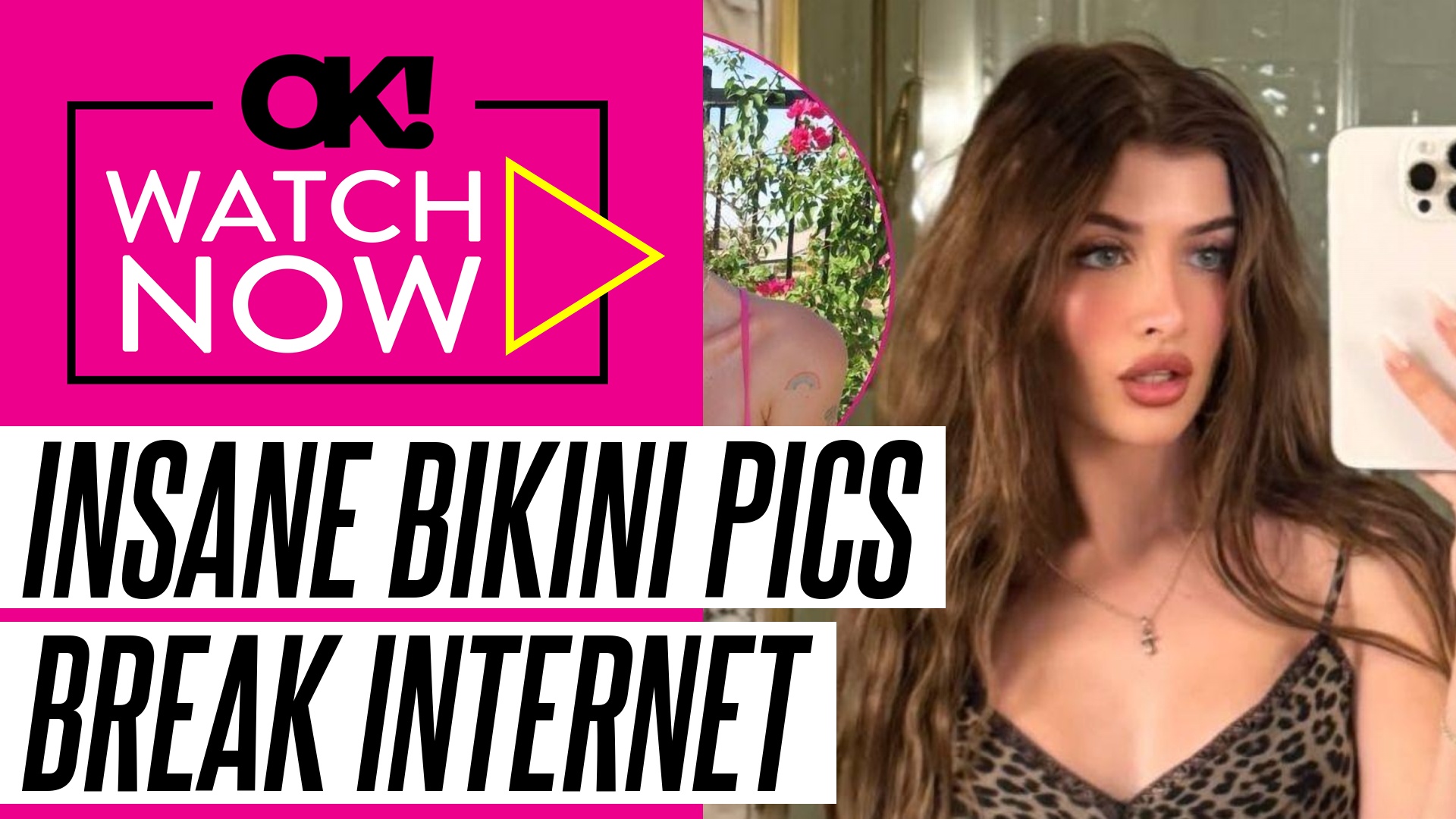 Video thumbnail for Sami Sheen Spills Out of Plunging Hot Pink Bathing Suit in Palm Springs: Photos