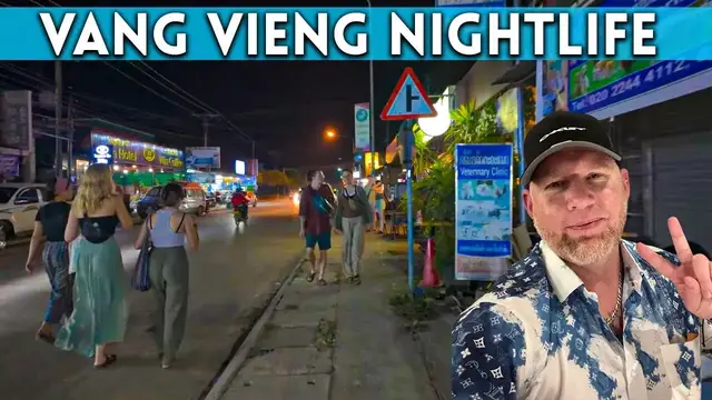 Video thumbnail for Vang Vieng Nightlife Laos Tour 4K