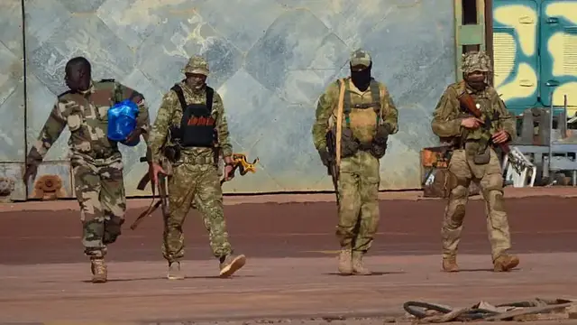 Video thumbnail for Two hostages captured in Niger freed by Russia's Africa Corps unit in Mali
